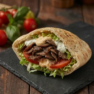 Pan Pita Pollo Ternera